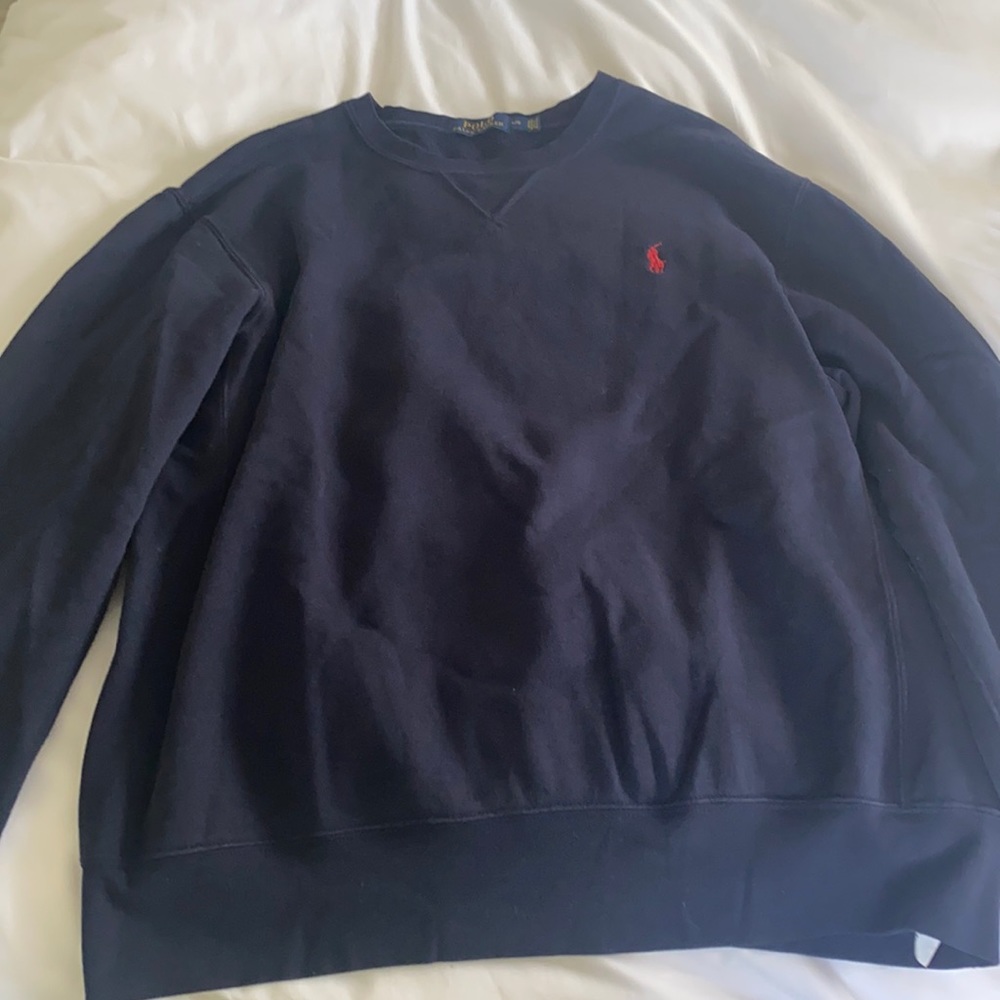 Polo long sleeve sweater